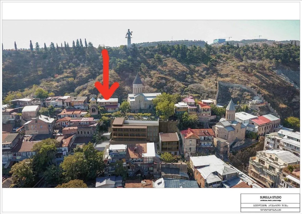 Semesterbostad Bethlehem Terrace Villa Tbilisi
